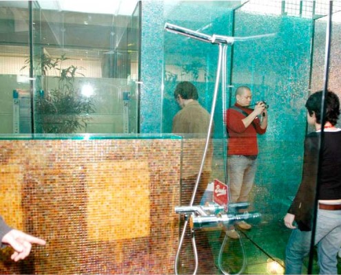 Vitrohouse. Interior 1. Barcelona. España. Diseño Luis De Garrido